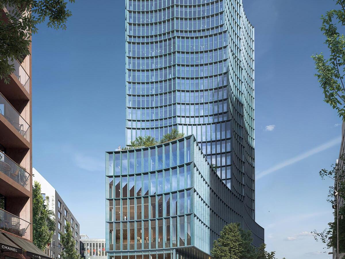 Sky Building and Water House